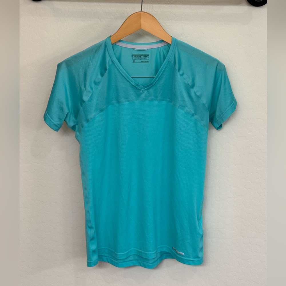 Patagonia Teal Activewear Top